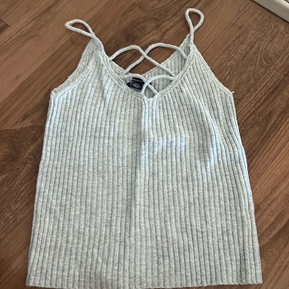 Cross sweater tank